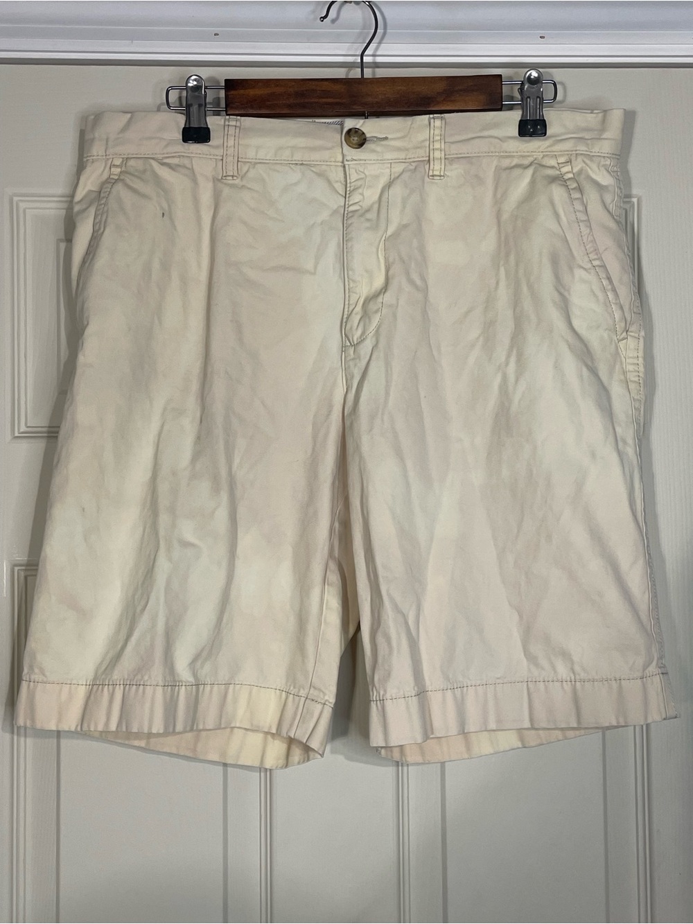 Tommy Hilfiger 35 Khaki Classic Fit Coupe Classique Shorts